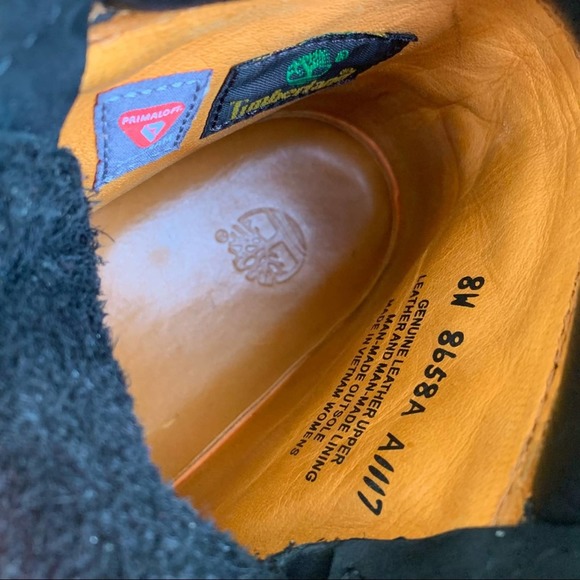 Timberland Black Nubuck 6” Waterproof Boots - Picture 10 of 11